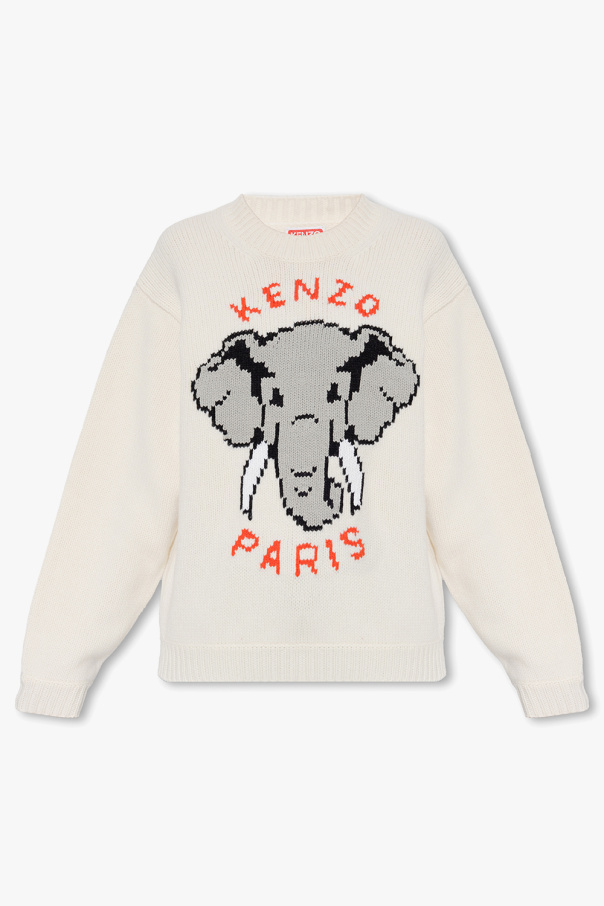 Kenzo Sweater with logo Women's Clothing Vitkac